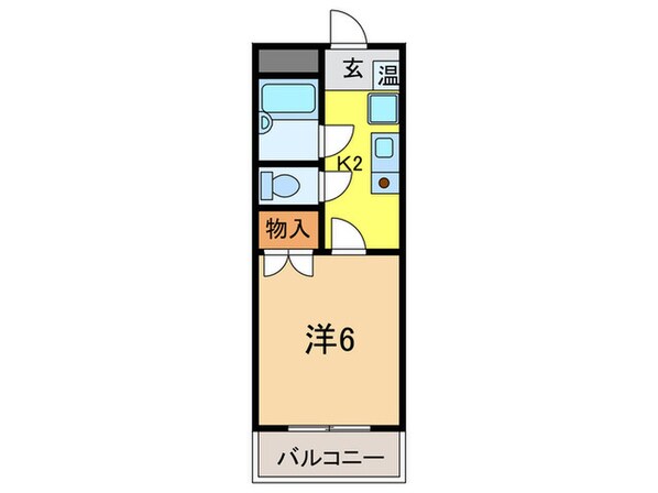 ベルメ－ユ滝原の物件間取画像